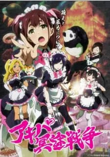 Poster do anime Akiba Maid Sensou